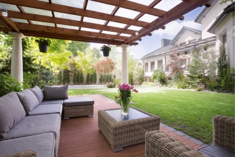 Timber verandah built by Pergolas Sunshine Coast carpenters